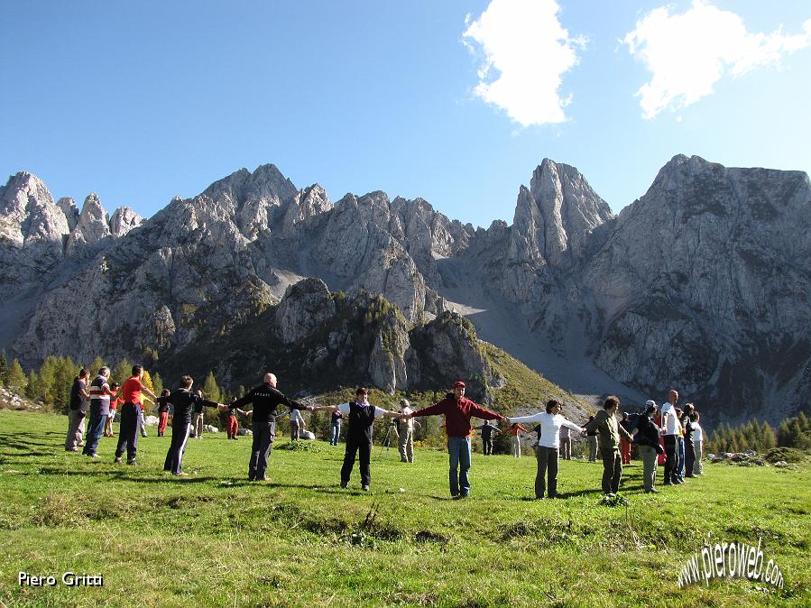 Cerchio con vista verso il Cimon della Bagozza